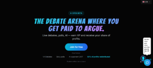 ELBO Review: A Debate Arena Where Your Arguments Can Earn Real Rewards