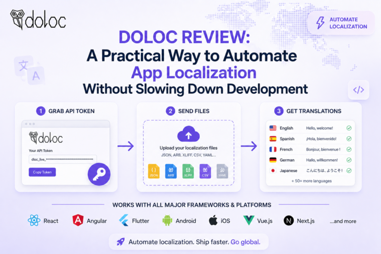 Doloc Review (2026): A Practical Way to Automate App Localization Without Slowing Down Development